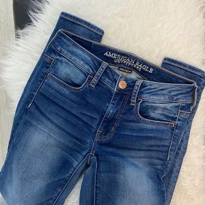AEO Blue Jeggings